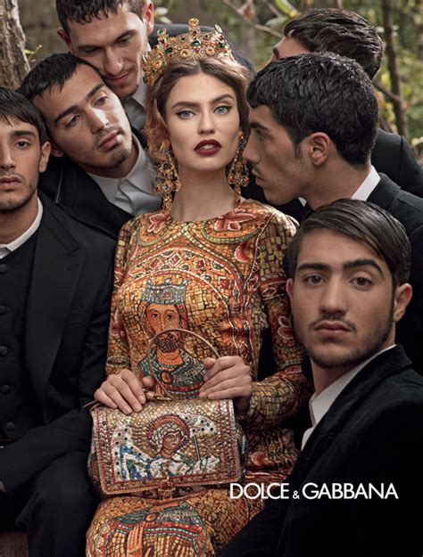 Bianca Balti for Dolce&Gabbana Winter 2014 Ad Campaign.